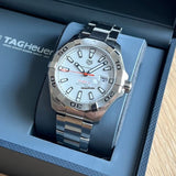  Shop Authentic Tag Heuer Aquaracer White Dial Watch for Men - WAY2013.BA0927 - Luxxuri