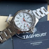  Shop Authentic Tag Heuer Aquaracer White Dial Watch for Men - WAY2013.BA0927 - Luxxuri