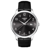  Shop Authentic Tissot T Classic Tradition Black Dial Black Leather Strap Watch For Men - T063.610.16.052.00 - Luxxuri