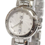  Shop Authentic Tag Heuer Link Diamonds Silver Dial Silver Steel Strap Watch for Women - WAT1413.BA0954 - Luxxuri