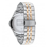  Shop Authentic Tommy Hilfiger Shawn Quartz White Dial Two Tone Steel Strap Watch for Men - 1791617 - Luxxuri