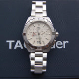  Shop Authentic Tag Heuer Aquaracer White Dial Watch for Men - WAY111Y.BA0928 - Luxxuri