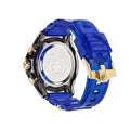  Shop Authentic Versace Icon Active Chronograph Black Dial Blue Rubber Strap Watch For Men  VEZ700521 - Luxxuri
