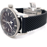  Shop Authentic Breitling Superocean Heritage B20 Automatic 44 Black Dial Black Mesh Bracelet Watch for Men - AB2030121B1S1 - Luxxuri