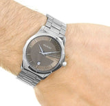  Shop Authentic Gucci G Timeless Automatic Brown Dial Silver Steel Strap Watch For Women - YA126431A - Luxxuri