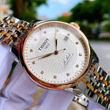  Shop Authentic Tissot Le Locle Powermatic 80 Silver Dial Two Tone Steel Strap Watch For Men - T006.407.22.036.01 - Luxxuri