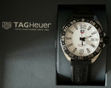  Shop Authentic Tag Heuer Formula 1 Quartz White Dial Black Rubber Strap Watch for Men -  WAZ1111.FT8023 - Luxxuri