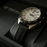  Shop Authentic Tag Heuer Formula 1 Quartz White Dial Black Rubber Strap Watch for Men -  WAZ1111.FT8023 - Luxxuri