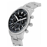  Shop Authentic Fossil Goodwin Chronograph Black Dial Silver Steel Strap Watch for Men - FS5412 - Luxxuri