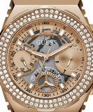  Shop Authentic Guess Fusion Chronograph Rose Gold Dial Rose Gold Steel Strap Watch for Women - GW0552L3 - Luxxuri