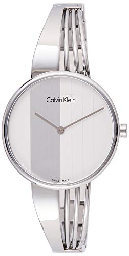  Shop Authentic Calvin Klein Drift Silver Dial Silver Steel Strap Watch for Women - K6S2N116 - Luxxuri