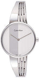  Shop Authentic Calvin Klein Drift Silver Dial Silver Steel Strap Watch for Women - K6S2N116 - Luxxuri