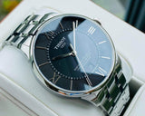  Shop Authentic Tissot T Classic Chemin Des Tourelles Chronometer Black Dial Silver Steel Strap Watch For Men - T099.408.11.058.00 - Luxxuri