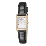  Shop Authentic Longines Dolcevita Diamonds Mother of Pearl White Dial Black Leather Strap Watch for Women - L5.258.8.87.0 - Luxxuri