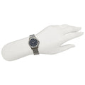  Shop Authentic Gucci G Timeless Diamonds Mother of Pearl Black Dial Silver Mesh Bracelet Watch For Women - YA126507 - Luxxuri