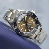  Shop Authentic Seiko Prospex 55th Anniversary Edition Brown Dial Silver Steel Strap Watch For Men - SPB145J1 - Luxxuri