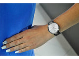  Shop Authentic Calvin Klein Sight Silver Dial Black Leather Strap Watch for Men - K1S21120 - Luxxuri