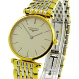  Shop Authentic Longines La Grande Classique Quartz Gold Dial Two Tone Mesh Bracelet Watch for Women - L4.209.2.32.7 - Luxxuri