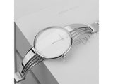  Shop Authentic Calvin Klein Drift Silver Dial Silver Steel Strap Watch for Women - K6S2N116 - Luxxuri