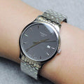 Tissot T Classic Tradition Grey Dial Silver Steel Strap Watch For Men - T063.610.11.067.00