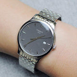  Shop Authentic Tissot T Classic Tradition Grey Dial Silver Steel Strap Watch For Men - T063.610.11.067.00 - Luxxuri