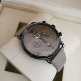  Shop Authentic Emporio Armani Aviator Chronograph Quartz Grey Dial Beige Leather Strap Watch For Men - AR11107 - Luxxuri