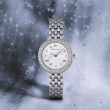  Shop Authentic Emporio Armani Rosa Quartz White Dial Silver Steel Strap Watch For Women - AR11354 - Luxxuri