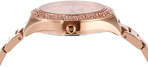  Shop Authentic Michael Kors Lilane Quartz Rose Gold Dial Rose Gold Steel Strap Watch For Women - MK1068 - Luxxuri