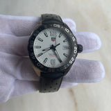  Shop Authentic Tag Heuer Formula 1 Quartz White Dial Black Rubber Strap Watch for Men -  WAZ1111.FT8023 - Luxxuri