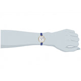  Shop Authentic Marc Jacobs Sally White Dial Blue Leather Strap Watch for Women - MBM1354 - Luxxuri