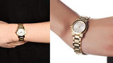  Shop Authentic Burberry Heritage White Dial Gold Steel Strap Watch for Women - BU9203 - Luxxuri