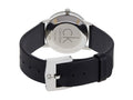  Shop Authentic Calvin Klein Post Minimal Silver Dial Black Leather Strap Watch for Men - K7622185 - Luxxuri