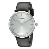  Shop Authentic Calvin Klein High Noon Quartz White Dial Black Leather Strap Watch for Men - K8M211C6 - Luxxuri