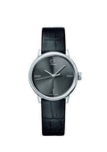  Shop Authentic Calvin Klein Accent Black Dial Black Leather Strap Watch for Women  - K2Y2Y1C3 - Luxxuri