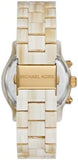  Shop Authentic Michael Kors Runway Pavé Chronograph White Dial White Acetate Strap Watch for Women - MK7476 - Luxxuri