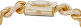  Shop Authentic Michael Kors Chain Lock Analog Crystals Silver Dial Gold Steel Strap Watch for Women - MK4809 - Luxxuri