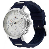  Shop Authentic Tommy Hilfiger Claudia White Dial Blue Steel Strap Watch for Women - 1781746 - Luxxuri