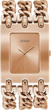  Shop Authentic Guess Mod Heavy Metal Rose Gold Dial Rose Gold Steel Strap Watch For Women - W1117L3 - Luxxuri