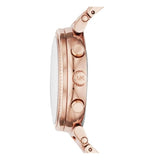  Shop Authentic Michael Kors Sofie Chronograph Mother of Pearl White Dial Rose Gold Steel Strap Watch For Women - MK6576 - Luxxuri