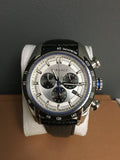  Shop Authentic Versace V-Ray Quartz Silver Dial Black Leather Strap Watch for Men - VDB010014 - Luxxuri