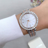  Shop Authentic Michael Kors Darci Quartz Silver Dial Two Tone Steel Strap Watch For Women - MK4515 - Luxxuri