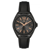  Shop Authentic Tag Heuer Formula 1 Quartz Black Dial Black Leather Strap Watch for Women - WBJ1414.FC8234 - Luxxuri