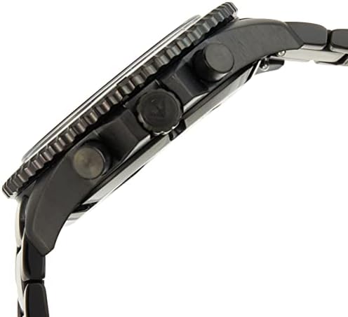  Shop Authentic Emporio Armani Diver Chronograph Black Dial Black Steel Strap Watch For Men - AR80050 - Luxxuri