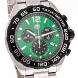  Shop Authentic Tag Heuer Formula 1  Chronograph Green Dial Silver Steel Strap Watch for Men - CAZ101AP.BA0842 - Luxxuri