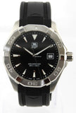  Shop Authentic Tag Heuer Aquaracer Quartz Black Dial Black Rubber Strap Watch for Men - WAY1110.FT8021 - Luxxuri