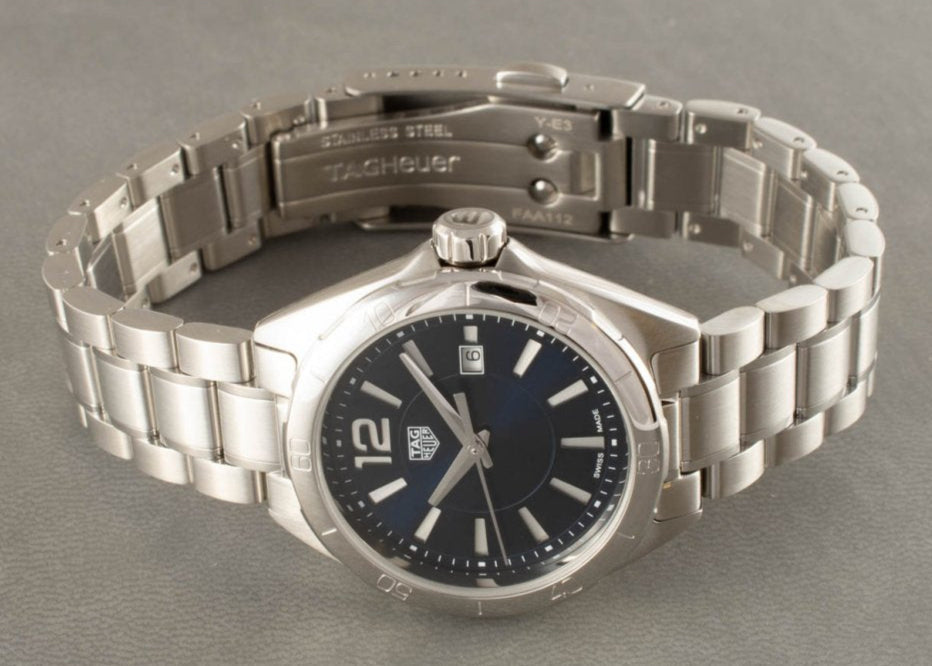  Shop Authentic Tag Heuer Formula 1 Quartz Blue Dial Silver Steel Strap Watch for Women - WBJ1412.BA0664 - Luxxuri