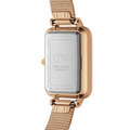  Shop Authentic Daniel Wellington Quadro Pressed Melrose White Dial Rose Gold Mesh Strap Watch For Women - DW00100465 - Luxxuri