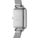  Shop Authentic Daniel Wellington Quadro Unitone Silver Dial Silver Mesh Strap Watch For Women - DW00100486 - Luxxuri