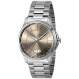  Shop Authentic Gucci G Timeless Automatic Brown Dial Silver Steel Strap Watch For Women - YA126431A - Luxxuri
