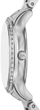  Shop Authentic Michael Kors Sage Three-Hand Mother of Pearl White Dial Silver Steel Strap Watch for Women - MK4824 - Luxxuri
